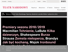 Tablet Screenshot of narodowy.pl